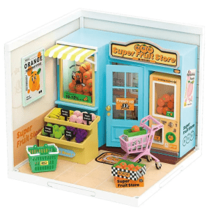 DIY Miniature Dollhouse Kit | Daily VC Fruit Store
